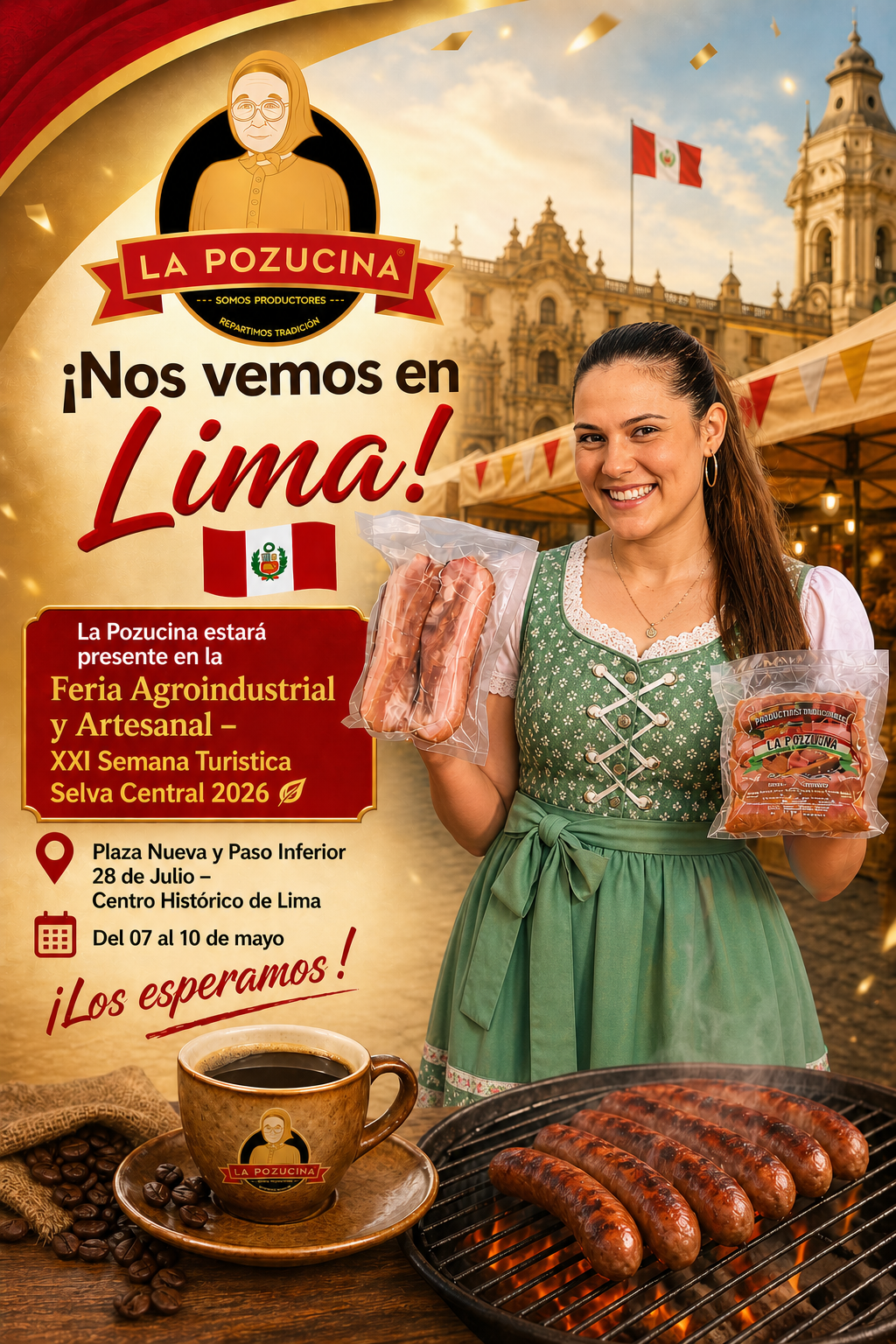 La Pozucina llega a Lima: nos vemos en la Feria de la Selva Central 2026