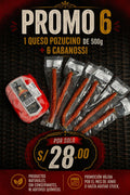 PROMO 6 Queso + Cabanossi