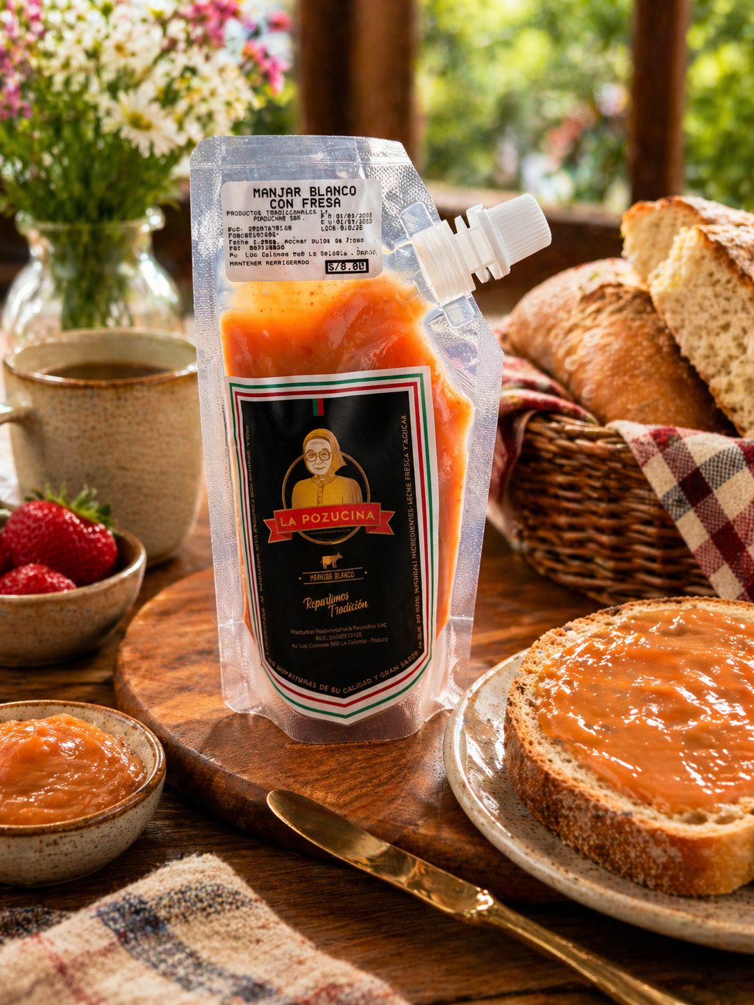 MANJAR DE FRESA 250g