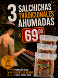 Promoción 3 Salchichas Ahumadas