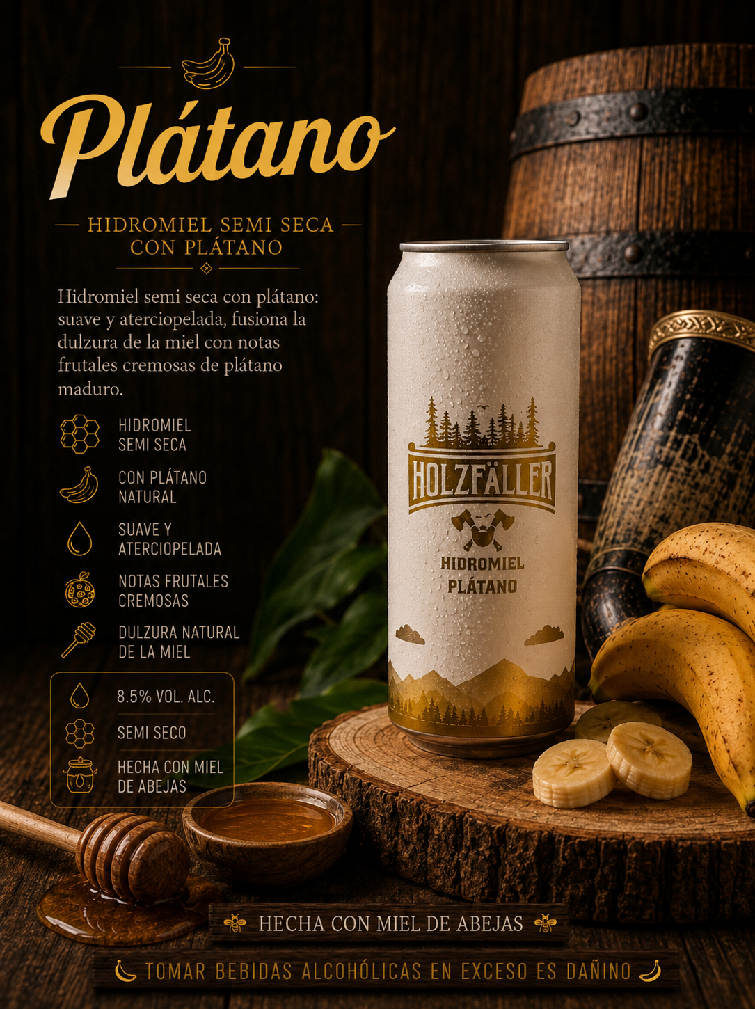 Hidromiel en lata