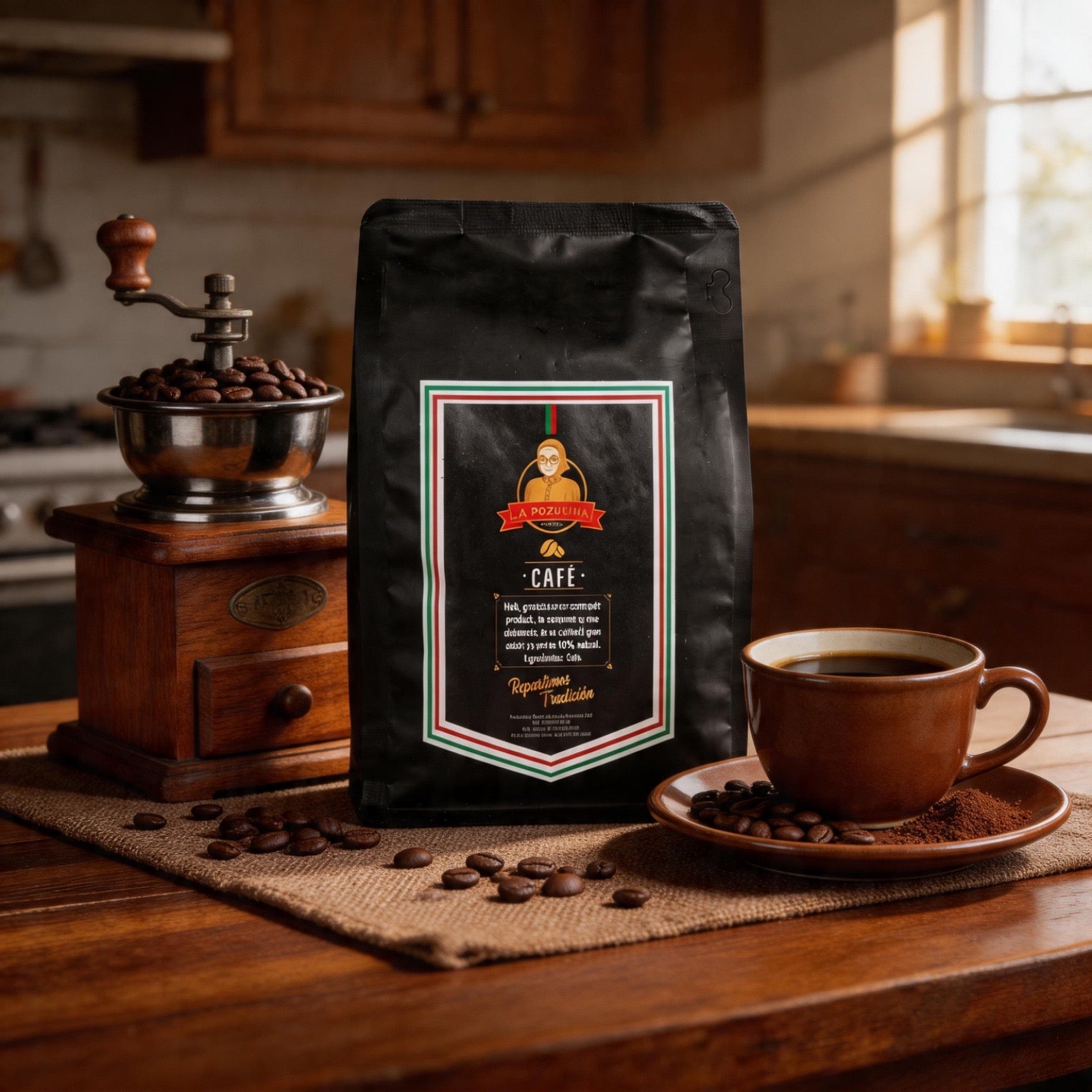 CAFÉ TOSTADO EN GRANO