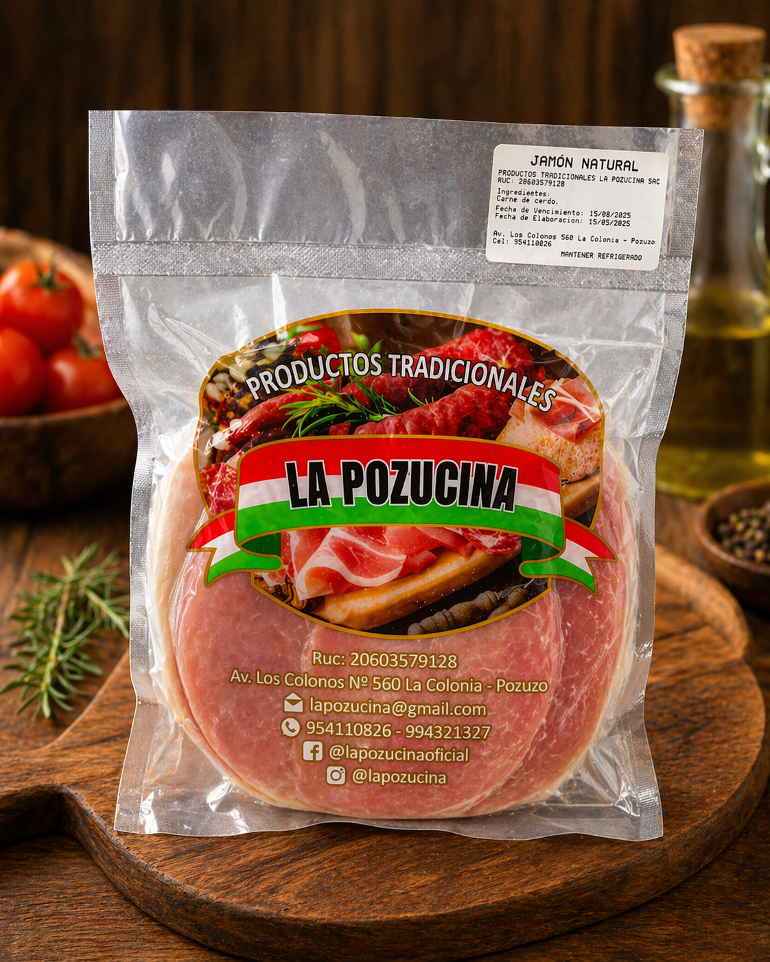 JAMÓN NATURAL 250G