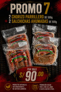 PROMO 7 Dúos de Chorizo y salchicha